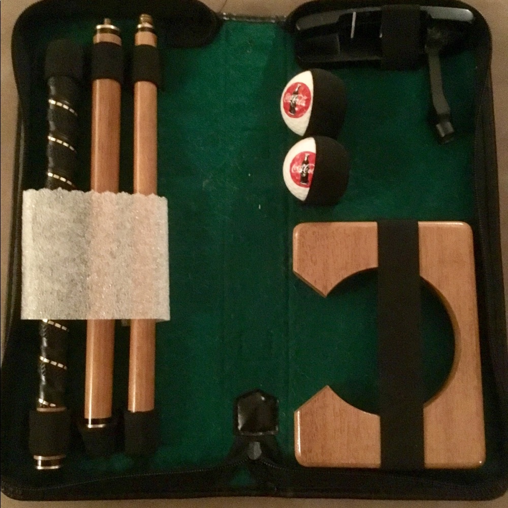 Executive golf putter set